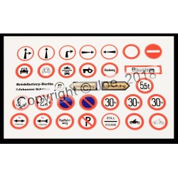 30s - Stickerbogen Set 7