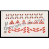 30s - Stickerbogen Set 8
