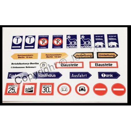 30s - Stickervel - Set 9 30s - Stickervel - Set 9