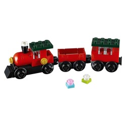 LEGO ® Christmas train - poly