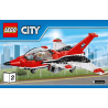 LEGO ® Airport show - jet plane 1