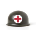 WW2 -American- Red Cross Pot Helmet