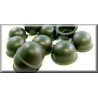 BrickArms M1 Steel Pot Helme: Set von 10 Stück
