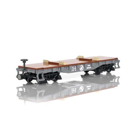 USATC 40 Foot Flat Car - 1/48th Scale Brick Railroad Kit
