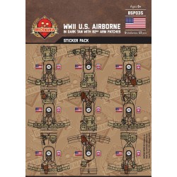 WW2 - U.S.  Airborne 82nd - Sticker Pack