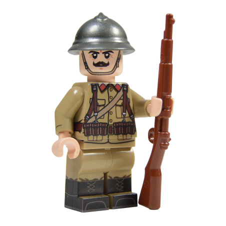 WW2 Belgian Soldier Minifigure