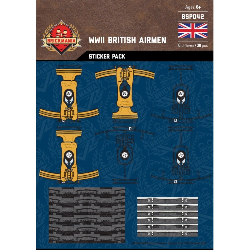 WW2 - German Airmen - Sticker Pack