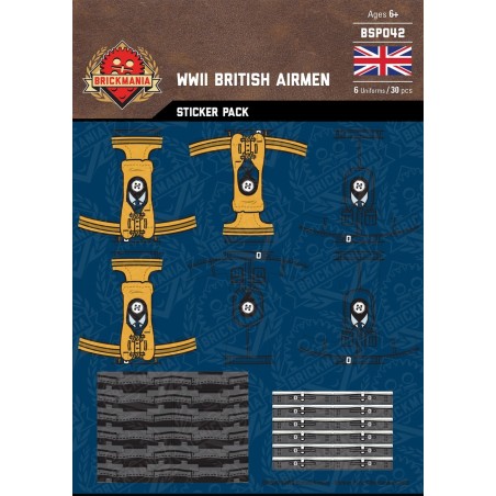 WW2 - Duitse Piloten - Sticker Pack