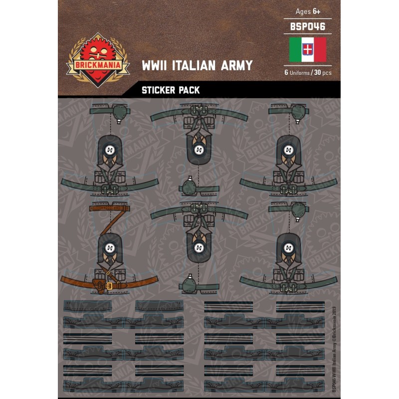 WW2 - Italian Army - Sticker Pack