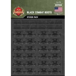 Black Combat Boots - Sticker Pack