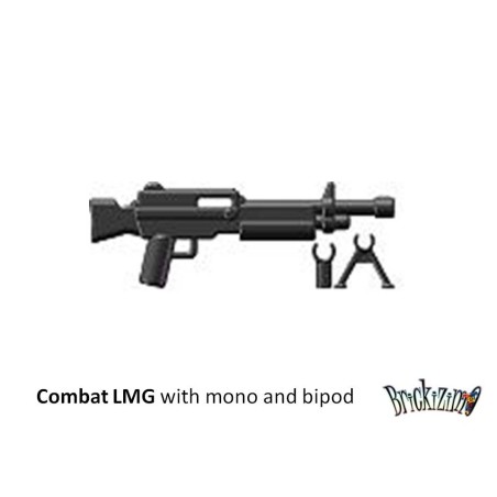 Combat LMG with mono- and bi pod