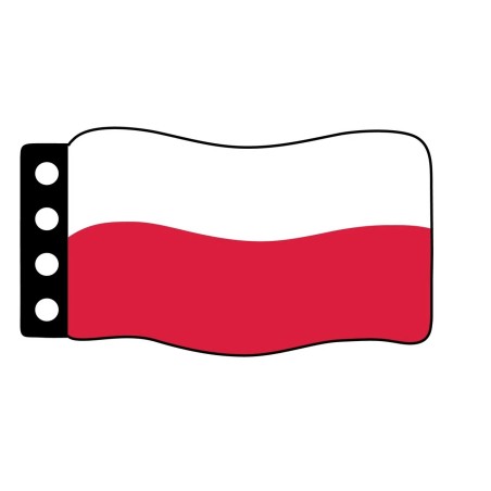Vlag : Polen Vlag : Polen