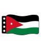 Vlag : Jordanië