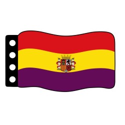 Flag : Spain Republic 1931-1939