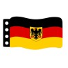 Vlag : West-Duitsland