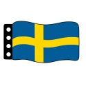 Vlag : Zweden