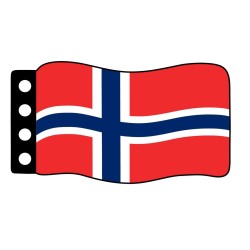 Vlag : Noorwegen