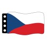 Flag : Czech Republic