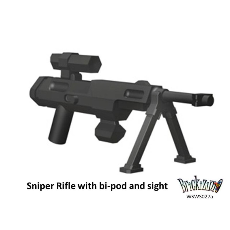 Sniper Rifle met bi pod en vizier