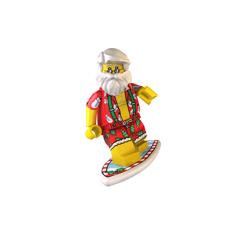 Surfin' Santa