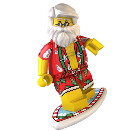 Surfin' Santa