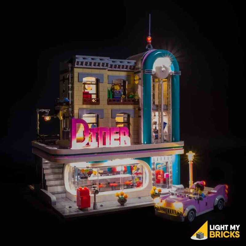 LEGO Downtown Diner 10260 Light Kit