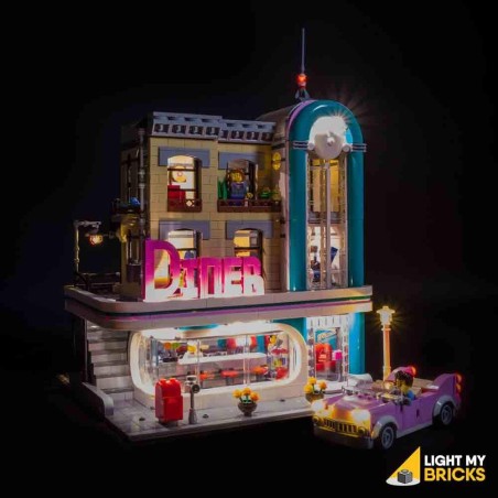 LEGO Downtown Diner 10260 Light Kit LEGO Downtown Diner 10260 Light Kit
