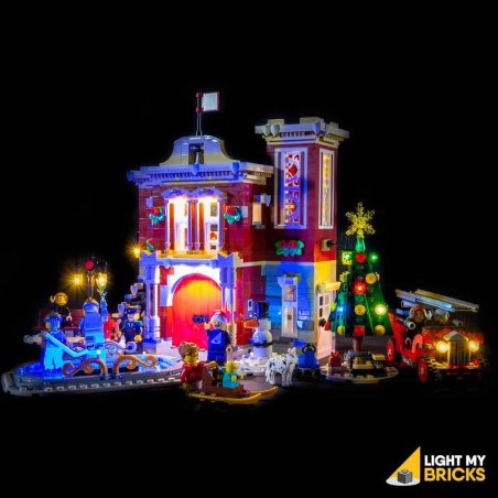 LEGO Winter Village Fire Station 10263 Beleuchtungs Set