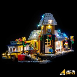 LEGO Creator Expert 10259 Winter Village Station et les autres sets de Noël  disponibles sur le Shop@Home - HelloBricks