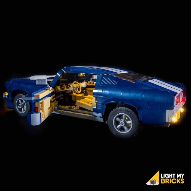 LEGO® Ford Mustang GT 10265 Light Kit – Light My Bricks USA