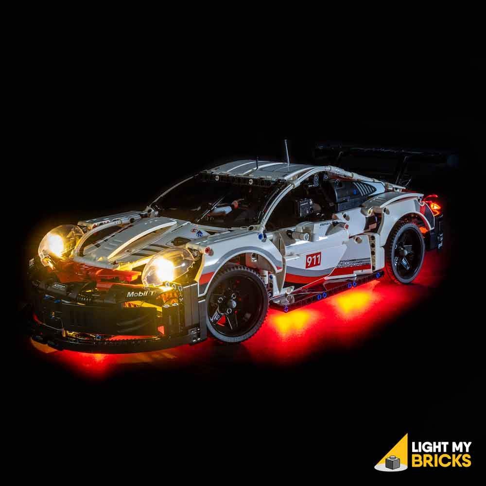 LED Light Lighting Kit ONLY For Lego 42096 Technic Porsche 911 RSR Bricks Toy 