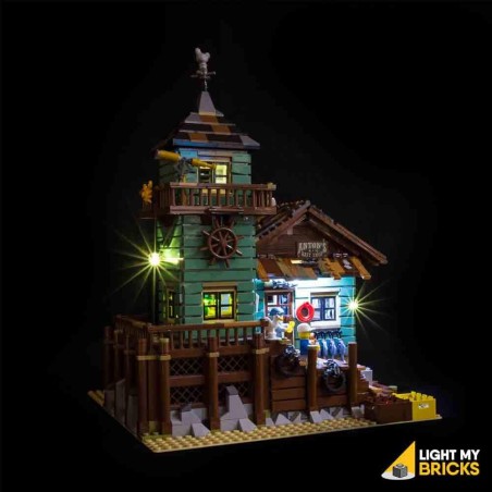LEGO Old Fishing Store 21310 Beleuchtungs Set