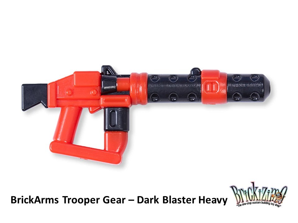 BrickArms Trooper Gear Heavy Blaster Weapons for Brick Minifigures 