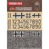 WW2 - Balkenkreuz & Turret Numbers - Sticker Pack