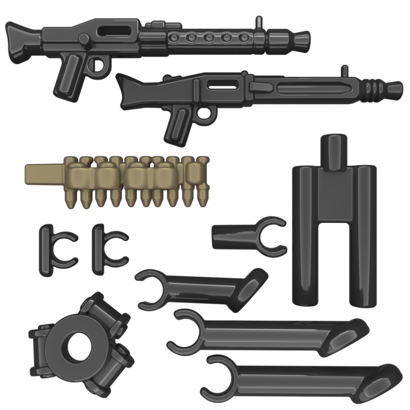 German Tripod with MG-34 & MG-42