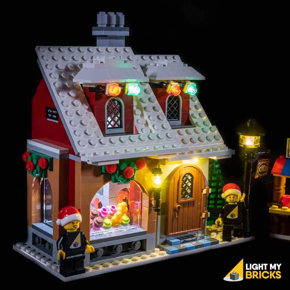 lego winter village bakery