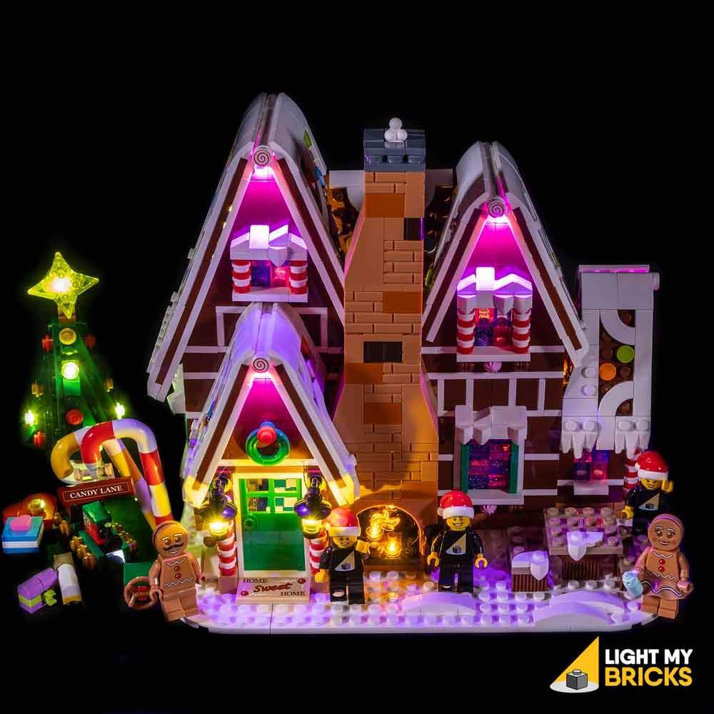 gingerbread lego house 10267