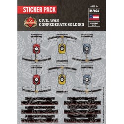 Civil War Union Solider - Sticker Pack