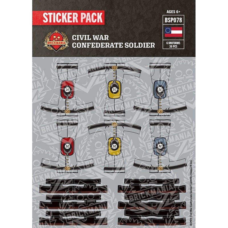 Civil War Union Solider - Sticker Pack