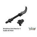 BrickArms Dark Warrior 5 Scythe & Pistole