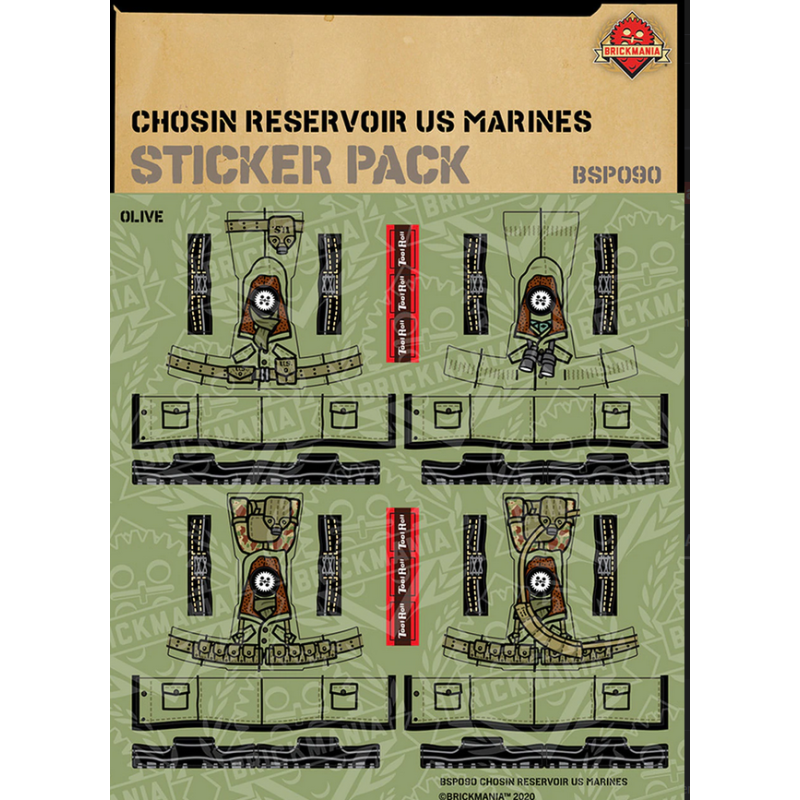 Modern US Plate Carrier and Boots - Sticker Pack