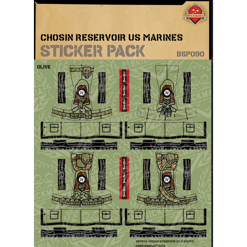 Modern US Plate Carrier and Boots  - Sticker Pack