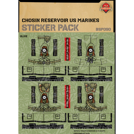 Chosin Reservoir US Marines - Sticker Pack