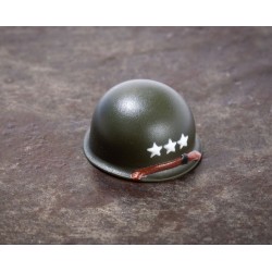 BrickArms® M1 Steel Pot Helmet - Lieutenant General Rank