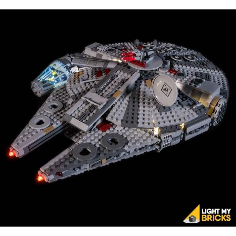 LARGER MODEL SET Star Wars Model Led Millennium Falcon Complete Light Kit 