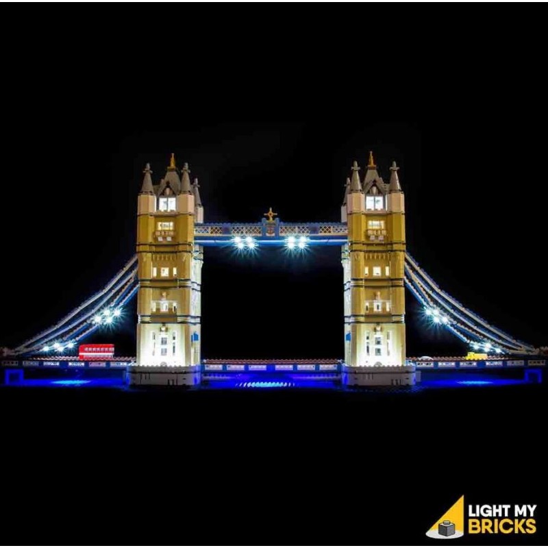 lego tower bridge lights