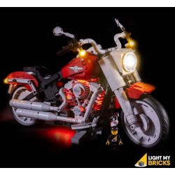 LEGO Harley Davidson Fatboy 10269 Verlichtings Set