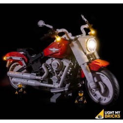 LEGO Harley Davidson Fatboy 10269 Verlichtings Set