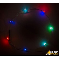 Multi-Colour Changing LED Light String