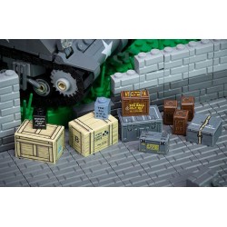 WK2 - British Ammo Crates and Ration Boxes - Sticker Pack